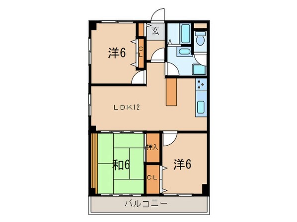 カワモヒルの物件間取画像